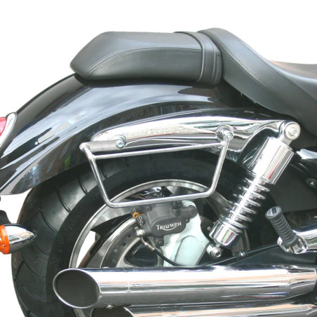 Paar Seitentaschenhalterungen Klick Fix TRIUMPH ROCKET III - Spaan